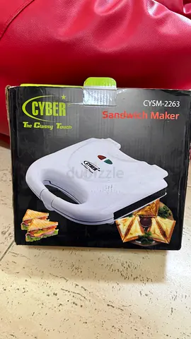 Cyber Sandwich Maker Cysm-2263 - Used, Works Fine