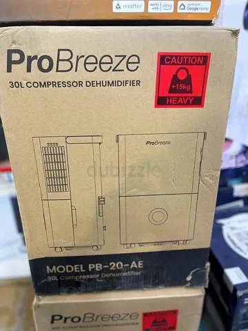 ProBreeze 30L Compressor Dehumidifier (Model PB-20-AE) - New in Box