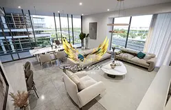 Furnished 1BR | Sobha One Podium | Golf &amp; Skyline Views