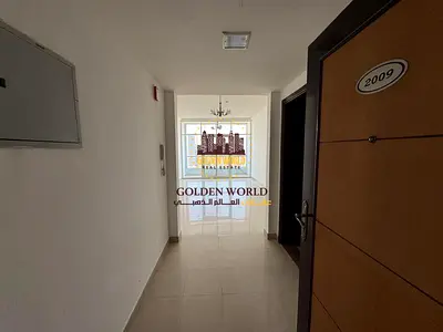 1BR apartment and Living Room in Al Taawun, Sharjah. Master bedroom, built-in wardrobes, 2 bathrooms, balcony, open view. Prime location near all serv