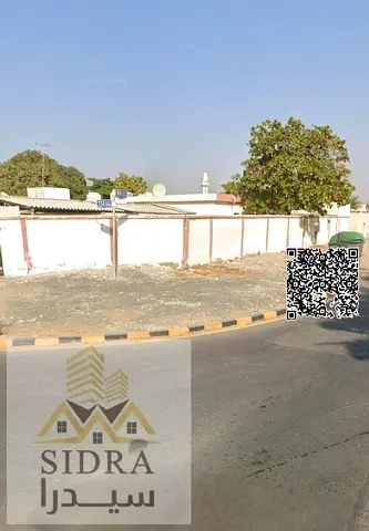 Corner villa for sale in Mushairif Ajman near City Centre | 10,000 sq.ft land | G+1 | Front extension and parking for 6 cars