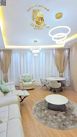 Luxury apartment with a large terrace and open view of Ajman Creek for sale