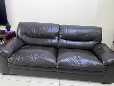 3+2+1 leather sofa