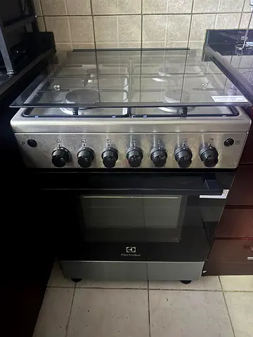 Electrolux Cooker 60x60cm - Full Gas Cooking Range | EKG613A1OX | Available after 19th June