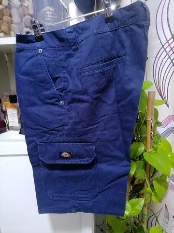 Duckies Navy Mens Cargo Shorts Size 34