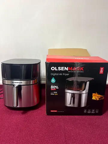 Olsenmark Digital Air Fryer - Stainless Steel, Like New