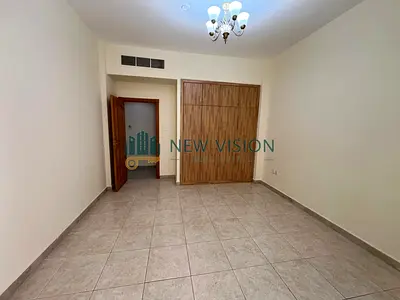2 bedroom apartment for rent in Al Qulaya with 2 bathrooms balcony wardrobes central AC first payment 8500 incl deposit attestation flexible plan