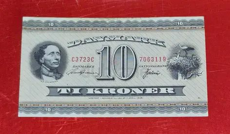 1974 Denmark 10 Kroner