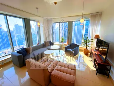 High Floor | Full Burj Khalifa & Fountain Views | Luxury Furnished 1BR