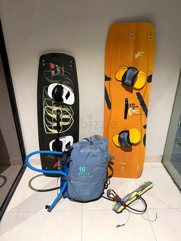 Kitesurf set duotone juice 2023-2024 with 2 board complete kitesurfing kit
