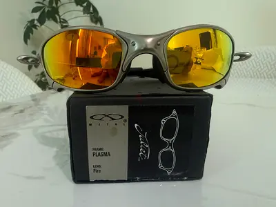 Oakley Juliet Plasma frame with Fire Iridium lens