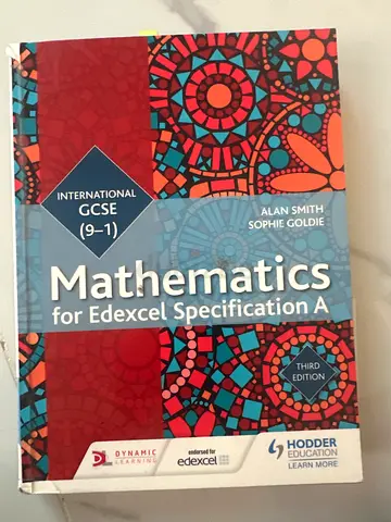 Mathematics for Edexcel Specification A (International GCSE 9-1) - Third Edition