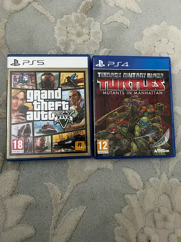 PS4  PS5 Games Ninja turtles  GTA