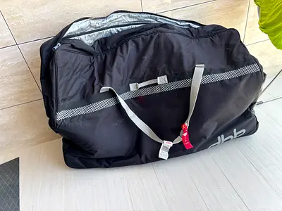 Large Black bike DHB Travel Bag — Spacious, Light Use