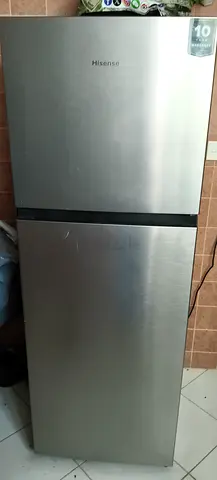 Hisense 2-door Refrigerator - Silver, Good Working Condition