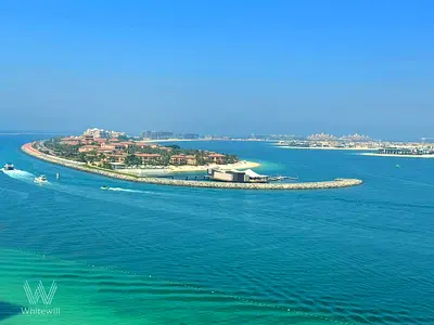 Palm&Sea View | Private Beach Access | Vacant Now