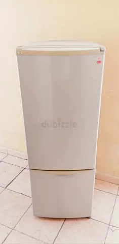 Used Compact Refrigerator with Bottom Freezer - Good Condition