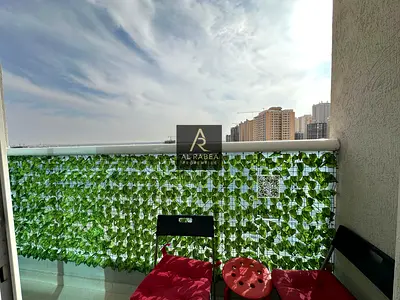 Ready to move in or invest + in a prime location + sale includes furniture + excellent size + monthly installment only 5577 dirhams