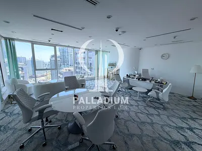Spacious Unfurnished Office for Rent | Churchill Tower 1 | Business Bay | AED 95,000