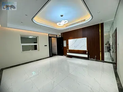 Luxury 5 Master Bedroom Villa in Al Zahya Ground First Roof Parking 6 Cars Central AC Prime Location