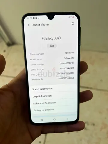 Samsung A40 Simlock 4/64
