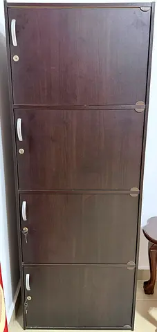 🔥WOODEN STORAGE CABINET PRACTICAL  ELEGANT💯
