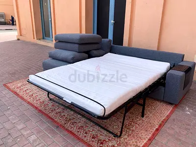 Ikea vimle L shape sofa bed with mattress