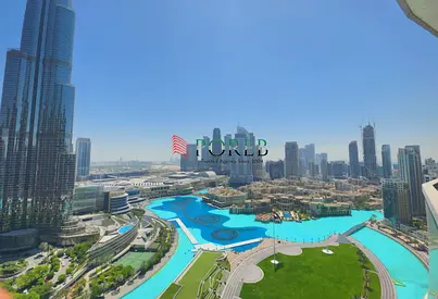 Burj Khalifa and Fountain View | High Floor