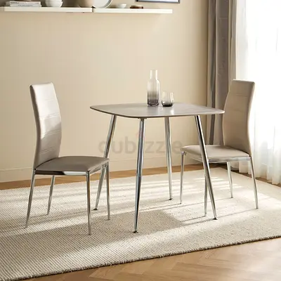 2-Seater Sintered Stone Top Dining Set