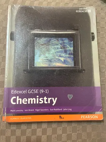 Edexcel 9-1 chemistry book for sale