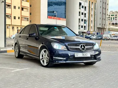 GCC specs Mercedes C 200 with oroginal AMG kit in good condition