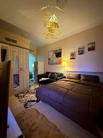 For Rent – First-Tenant Studio with Balcony and All Bills Included in Al Jurf 2, Ajman