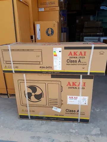 Akai Window Air Conditioners (New in Box) - 2 Units with pipe kit