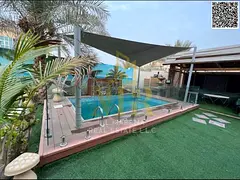 Luxury corner villa for sale in Al Rawda 3 | 5,000 sq ft | Private pool | 5 master bedrooms | Majlis