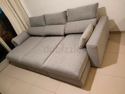 Like new condition Ikea Eskilstuna sofabed with storage
