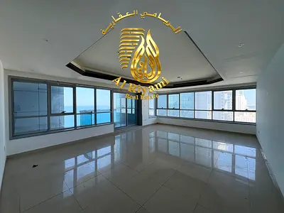 شقة واسعة 2 غرفة وصالة كورنيش تاور