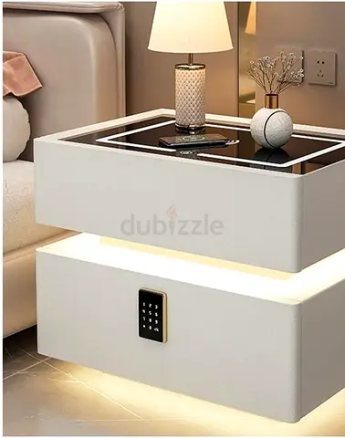 LED Smart Bedside Table | Luxury Nightstand ✨
