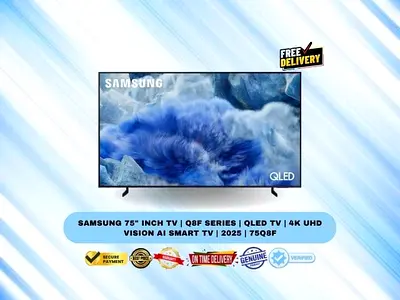 Samsung 75 Inch TV | Q8F Series | QLED TV | 4K UHD Vision AI Smart TV | 2025 | 75Q8F