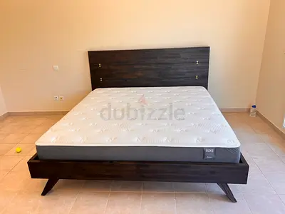 Pan Home solid wood bed set
