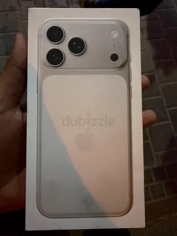 Iphone 17pro max 256GB (Nano sim  Esim)