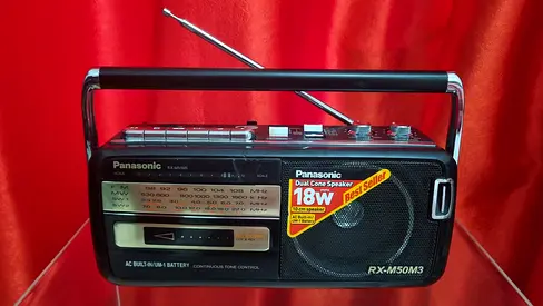 Panasonic RX-M50M3 Portable Radio Cassette Player - Working Condition
