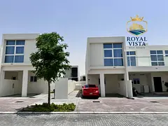 3 Bedroom Villa | Aquilegia DAMAC Hills 2 | Balcony &amp; Garden | Road View