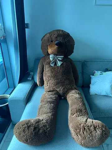 Extra-large Brown Teddy Bear Plush - Soft Giant Stuffed Toy