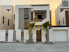 Luxury villa in Al Bahia with private pool, rooftop terrace, and modern finishes, all-inclusive pric