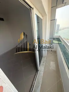 Two rooms and a living room in cooperation with a sea view with a balcony, a spacious balcony, a gym