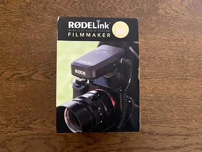Rode RODELink Filmmaker Wireless Audio System (never used)