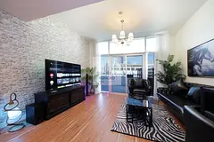 Furnished 1BR Apartment | Balcony &amp; Downtown View | Cappadocia JVC