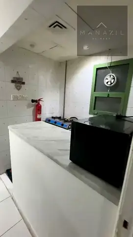 Furnished studio apartment with a spacious area in Al Majaz 3, including bills