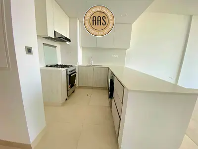 Modern luxurious 1bhk + American Kitchen + Balcony in Misk Al jada Community