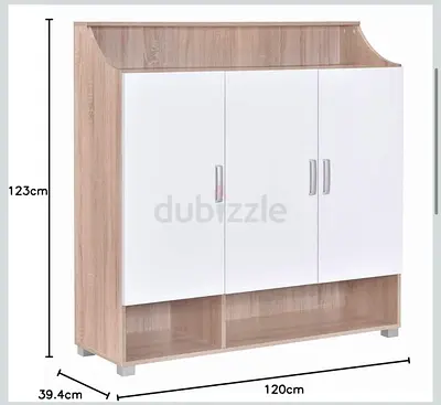 Brand New! Shoe Cabinet -3 door unit, 24 pairs storage capacity